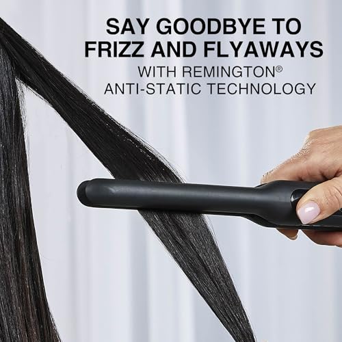 Remington 1/2" Flat Iron Hair Straightener with Anti-Static Technology