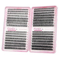 D Curl Eyelash Extensions Kit - 640PCS Natural Look Wispy Lashes