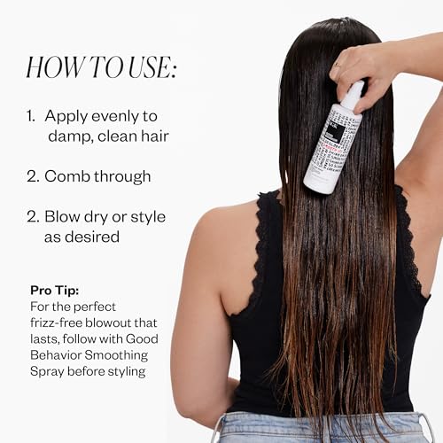 IGK Good Behavior 4-in-1 Prep Spray | Heat Protectant & Detangler