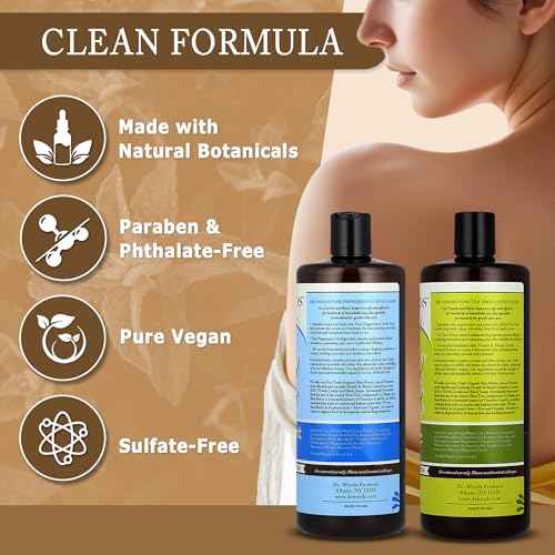 Dr. Woods Liquid Castile Soap - Pure Tea Tree Oil and Peppermint Soap, Body Wash for Men and Women, Contains Organic Shea Butter, Natural Cleaner for Face, Hands, and Body - 32 Fl Oz, Pack of 2