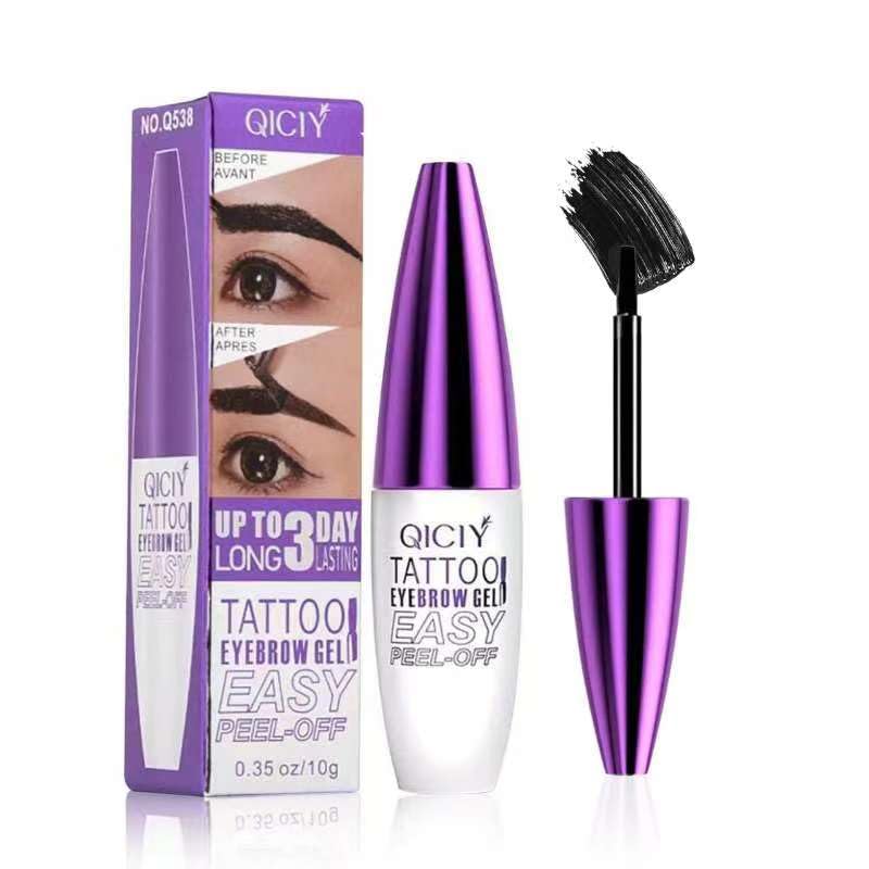 Peel Off Eyebrow Tint Gel - Waterproof 3 Day Brow Dye (2Pcs)