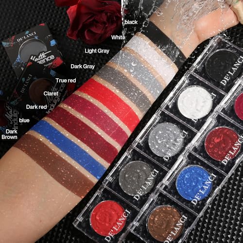 Black Matte Eyeshadow Single with Applicator - Waterproof