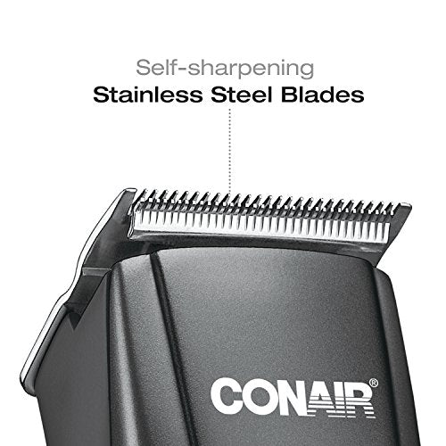 ConairMAN Simple Cut 12-Piece Home Hair Clipper Kit