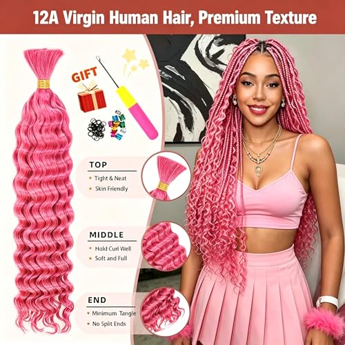 Boho Braiding Hair 120G Bundle - 12A Virgin Human Hair