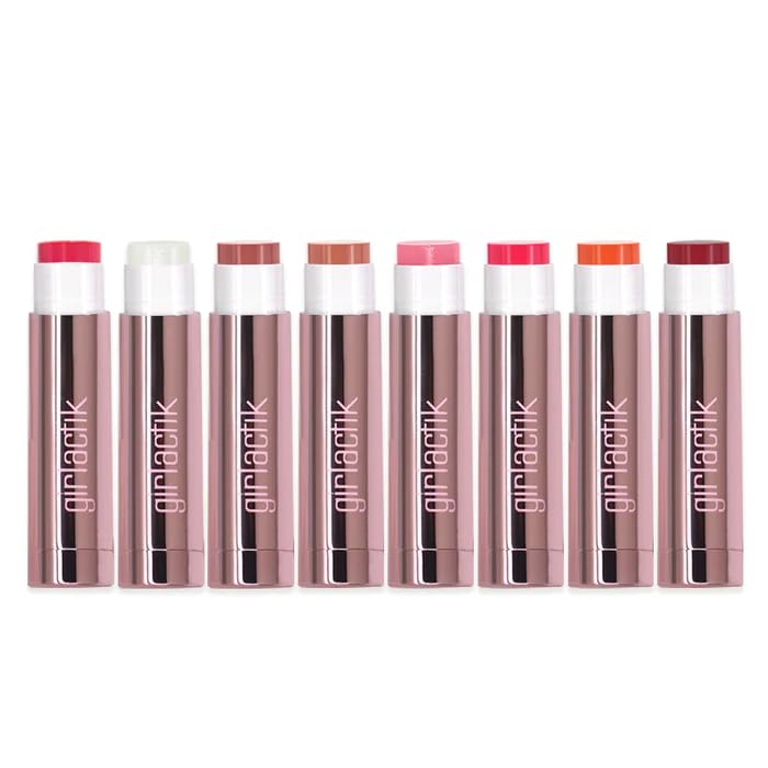 Girlactik Jello Gloss Balm - Hydrating Lip Gloss, Pink Lemonade Scent