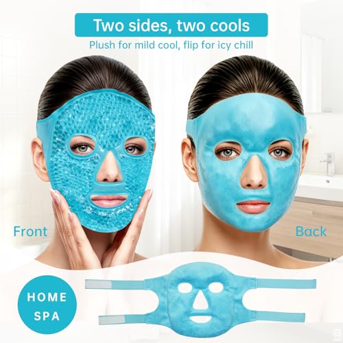 Cold Face Eye Mask Ice Pack | Reduce Puffiness & Dark Circles
