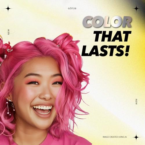 Got2b Metallics Pink Passion M87 Permanent Hair Dye