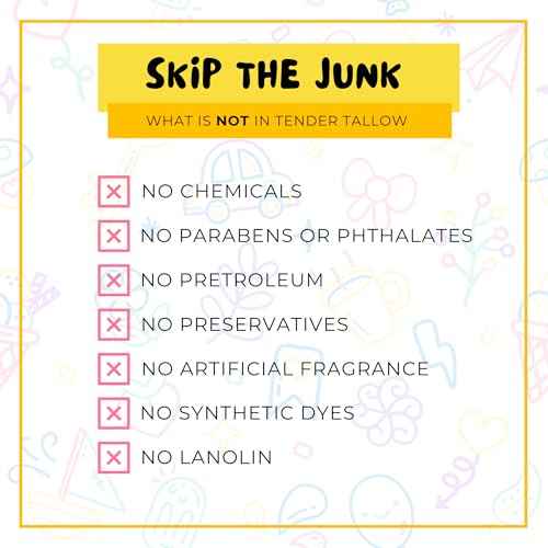 100% Grass Fed Beef Tallow Cream for Babies and Kids - All-Natural, Moisturizing Healing Lotion - Hypoallergenic, 2oz (2 oz., Fragrance-Free)