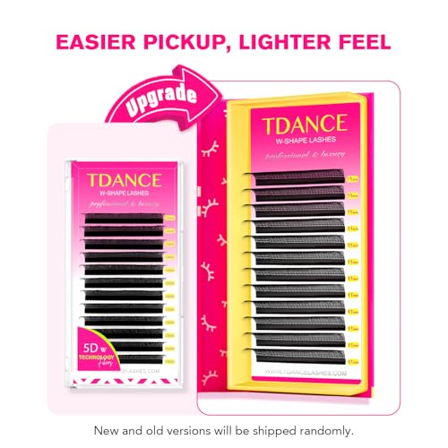 TDANCE 5D W Lash Extensions Premade Fans 8-15mm Matte