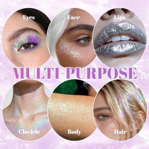 Mermaid Holographic Roll-on Glitter for Face & Body