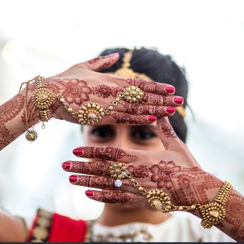 12 Sheets Henna Stencil Kit Arm Hand Henna Tattoo Template Temporary Indian Arabian Glitter Airbrush Tattoo Stickers