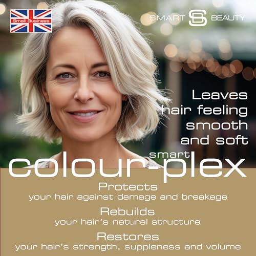 Smart Beauty Ash Blonde Hair Dye & Plex Conditioner - Permanent Vegan Blonde Toner