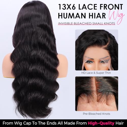 Wingirl 13x6 HD Lace Front Wig Body Wave Human Hair 200%
