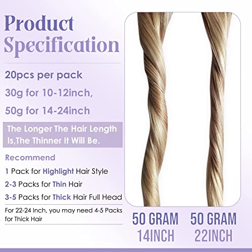 Full Shine Tape in Hair Extensions Human Hair 18inch Blonde Human Hair Tape in Extensions Remy Hair 18/22 Ash Blonde Highlight with Platinum Blonde Invisible Hair Extensions Tape in 20Pcs 50Grams