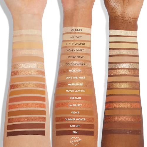 ColourPop Golden Hour Eyeshadow Palette - Sunset Golds & Bronzes