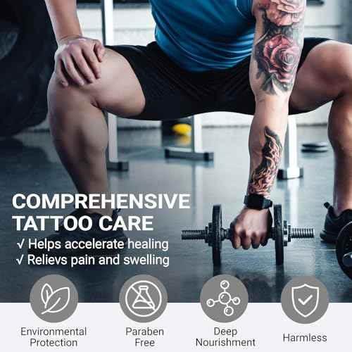 Tattoo Balm & Aftercare Cream: Color Enhancement that Revives Old Tattoos; Hydrates New Tattoos; Made With Natural Ingredients and Petroleum Free. Tattoo Cream for Old and New Tattoos - 1.76OZ