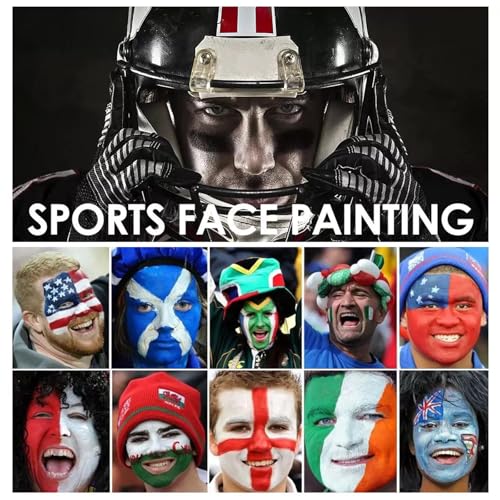 Black Body Paint Stick, Foundation Cream Makeup, Face and Body Paint for Halloween Joker Zombie Vampire Skeleton Skull Special Effects Mime Makeup (07# Black)