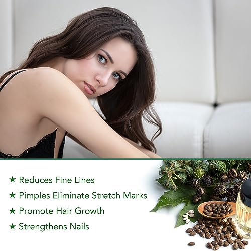 Organic Jamaican Black Castor Oil for Hair Growth & Skin Care