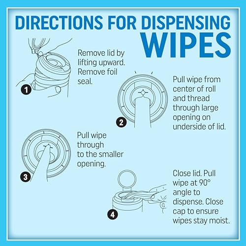 Hair Dye Remover Wipes with Aloe - 100 Count