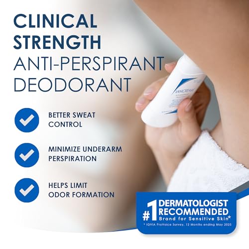 Vanicream Antiperspirant Deodorant Stick, 2.25 Oz, Sensitive Skin