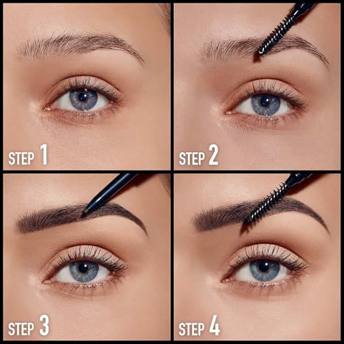 Max Factor Brow Shaper Pencil - Deep Brown, 0.1oz