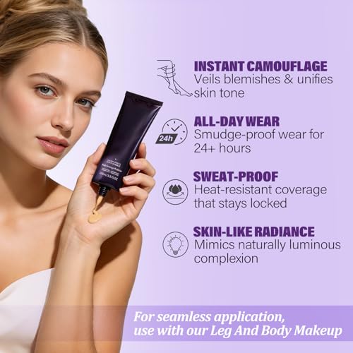 Waterproof Tattoo Cover Up Makeup - 24hr Body Foundation