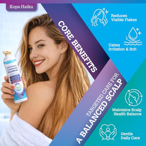 KOPA HAIKU Psoriasis & Dandruff Scalp Shampoo - Sulfate-Free, Anti-itch, 280ml