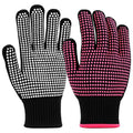 Heat-Resistant Hair Styling Gloves for Curling and Flat Irons - 2 Pack