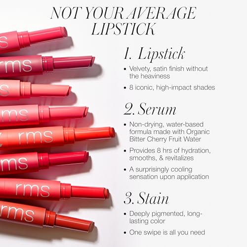 RMS Beauty Legendary Serum Lipstick Melanie, 0.14 oz
