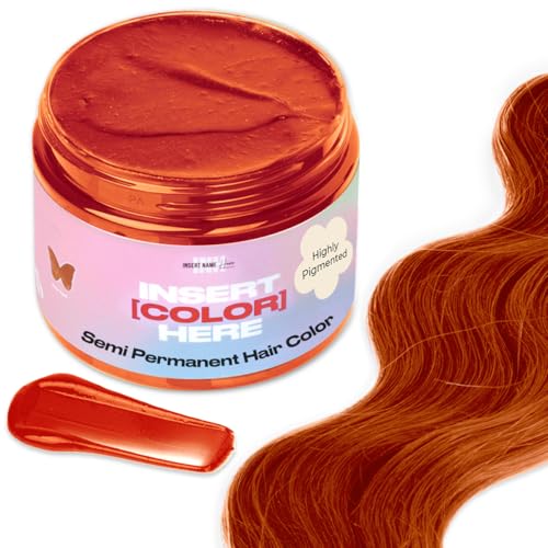 INH Fire Opal Semi-Permanent Hair Color - Color Depositing Conditioner 6oz