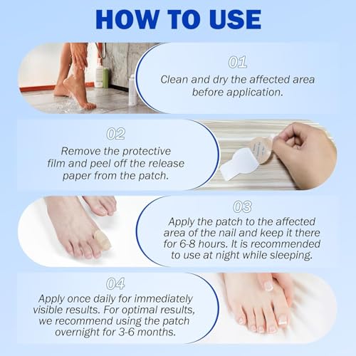 Frovetani Overnight Nail Treatment Patches - Extra Strength Repair (21 Pcs)
