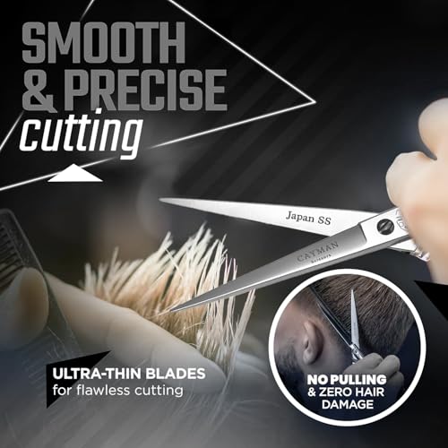 Cayman 6.5" Professional Hair Scissors, 420 Stainless Steel