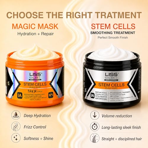 Liss Expert Hair Mask with Argan Oil & Keratin - 8.45 oz