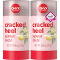 Onyx Professional Cracked Heel Treatment Balm, 2 Pack | Hydrating Foot Repair