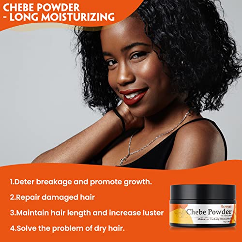 Brzeaf Chebe Powder for Hair Growth & Deep Conditioning