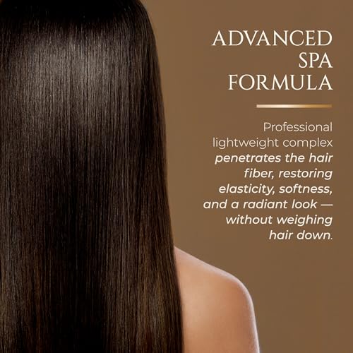 HADAT Hydro Spa Hair Treatment ? Professional Hair Mask for Deep Moisturizing Repair and Shine ? Macadamia Oil ? Salon Quality for Dry Damaged Color-Treated Hair ? Israeli Haircare (8.45 Fl Oz)