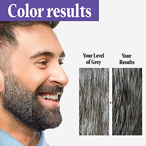 Just For Men Touch of Gray Mustache & Beard Dye Dark Brown-Black 1 Pack