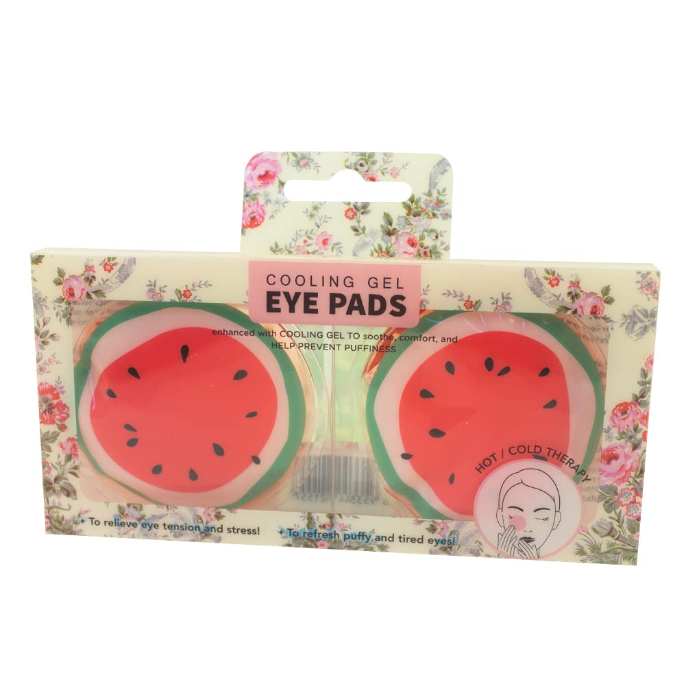 Hot and Cold Eye Pads, Reusable Eye Patches - Soothing, Revitalizing, Puffiness, Refresh, Relieves Stress, Relax, Relieves Puffiness and Tension(ATP044 Watermelon)