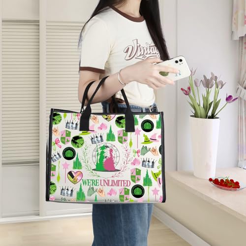 WZMPA Musical Tote Bag Theater Gift Together We're Unlimited Shoulder Bag Theater Drama Musical Merch (Were Unlimited -T)