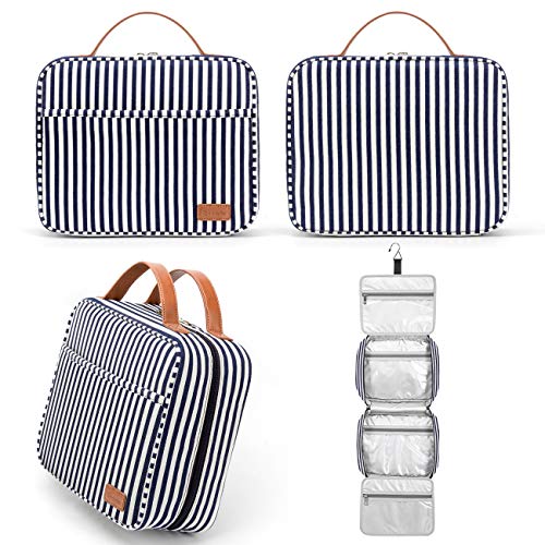 Bosidu Hanging Travel Toiletry Bag - Large Capacity Organizer