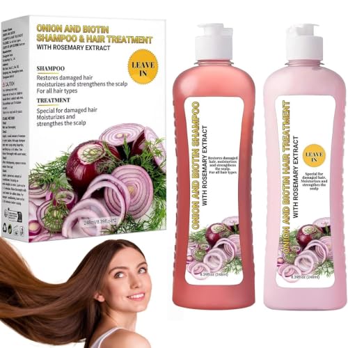 Biotin & Rosemary Hair Growth Shampoo for Thinning Hair - Natural Nourishing Formula
