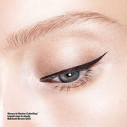 Revlon ColorStay Liquid Eyeliner - Smudgeproof, Longwearing (Pack of 2)