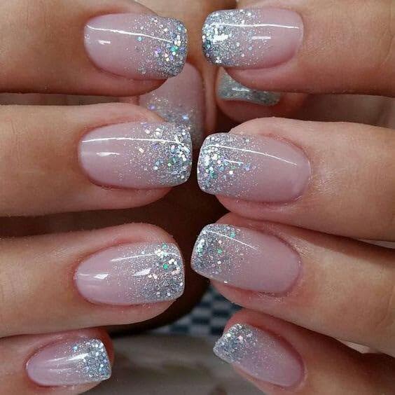 CurvLife Short Press-On Nails Kit - Reusable Glossy Gel False Nails