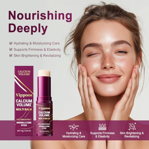 Calcium Multi Balm Stick | Korean Collagen Anti-Aging Hydration