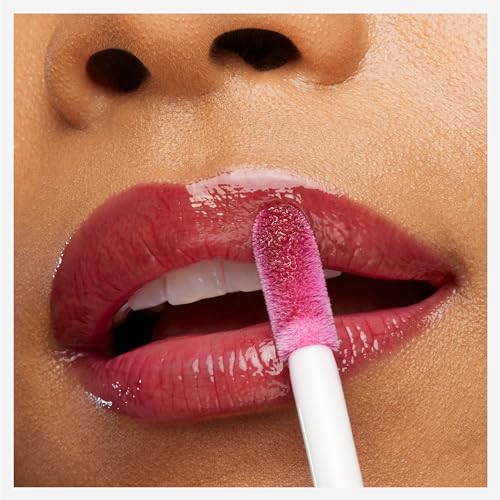 Maybelline New York Lifter Gloss Hydrating Lip Gloss with Hyaluronic Acid, Bubblegum, Sheer Bright Pink, 1 Count