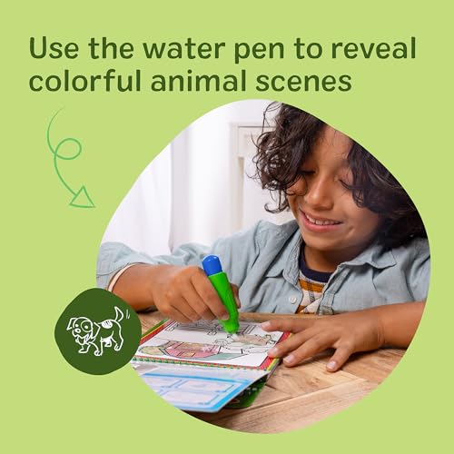 Melissa & Doug Water Wow! Reusable Water Coloring Book for Kids Ages 3+
