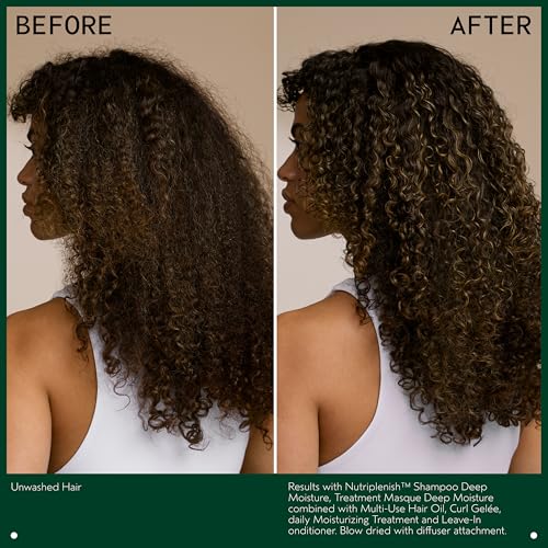 Aveda Nutriplenish Treatment Masque Deep Moisture | Intense Deep Conditioning Mask for Medium to Thick Dry Hair | Organic Pomegranate Oil, Coconut Oil, Mango Butter | 96% Naturally Derived*