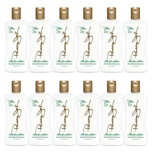 Panama Jack Aloe Moisturizer Lotion - After Sun Daily Skincare, Contains Aloe, Cocoa Butter, Olive & Hemp Seed Oils with Vitamin E, 8 FL OZ (Pack of 12)