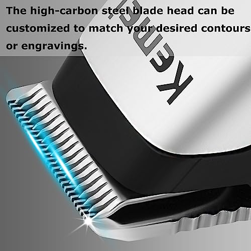 KEMEI Mini Hair Trimmer - Portable Precision Clipper for Men