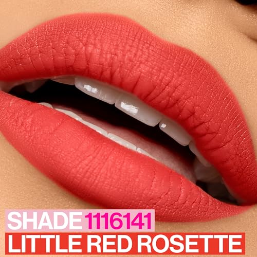 wet n wild Soft Blur Matte Lipstick - Little Red Rosette